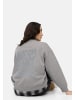 Camel Active Oversized Sweatshirt mit Rückenprint in Grau