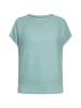 Usha Women T-Shirt in AQUA
