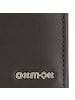 oxmox Leather Geldbörse RFID Schutz Leder 10 cm in braun-pure 2.0metal square