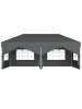 SONGMICS Pavillon Sheld in Dunkelgrau - (B)300 x (H)264 x (T)600 cm