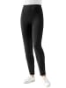 GOLDNER Kurzgröße:  Bequeme Leggings mit flexiblem Sitz in schwarz