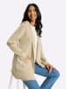 Sieh an! Strickjacke in beige-champagner-meliert