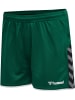 Hummel Hummel Poly Kurze Hose Hmlauthentic Multisport Damen Leichte Design Schnelltrocknend in EVERGREEN