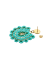 IZIA Women Earrings in Turquoise