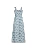 Noa Noa Kleid mit Trägern LottaNN in Print Blue