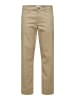 SELECTED HOMME Stoffhose / Chino SLH196-STRAIGHT-NEW MILES FLEX regular/straight in Beige