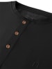 normani 2er Set Herren Langarm Shirts aus Bio-Baumwolle Neuville in Schwarz