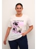 KAFFE curve T-shirt KCrie Regular fit in Chalk