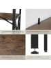 tectake Standregal, 4 Ebenen, inklusive Kippschutz, 61,5 x 31,5 x 133,5 cm
