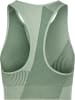 Hummel Sportshirt "Mt Unite Seamless Sports Top" in Grün