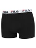 Fila Boxershort 5er Pack in Schwarz/Grau/Weiß