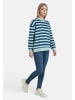 Salzhaut Sweatshirt VEERMASTER in Navy-Breeze