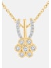 Diamant Exquis Halskette aus 585 Gelbgold mit Diamant