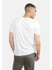 DANISH ENDURANCE T-Shirt Ease V-Neck in White/Black
