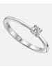 Diamant L'éternel Ring aus 585 Weißgold mit 0.15 Karat Diamant