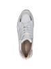 Caprice Sneaker in WHITE/LT GOLD