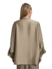 Vera Mont Satin-Bluse mit Kragen in Turf