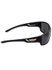 Breed Polarisierte Sonnenbrille "Aquarius" in Schwarz/Schwarz