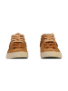 natural world Hohe Sneaker aus Leder Braun