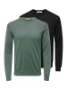 ONLY & SONS Pullover Wyler in Schwarz / hellgrün