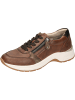 remonte Sneakers Low, Schnürschuhe in chestnut/chestnut/brown/antik