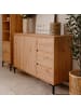 CALICOSY Sideboard PLOCK in Helles - (W) 120  x (H) 87  x (L) 40  cm