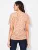 WITT WEIDEN Shirt in apricot-bedruckt