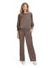 Betty Barclay Oversize-Shirt im Glitzer-Look in Braun