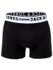 Jack & Jones Boxershort 3er Pack in Schwarz/Grau/Weiß