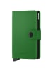 Secrid Matte Miniwallet - Geldbörse RFID 6.5 cm in bright green