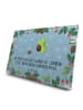 Mr. & Mrs. Panda Tee Adventskalender Avocado Tanzen mit Spruch in Eisblau