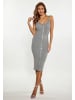 faina Kleid in Grau Melange