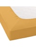 Janine Spannbettlaken Jersey Elastic in honiggold