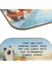 Mr. & Mrs. Panda Bierdeckel Panda Schwimmbad Pommes Design mit S... in Weiß
