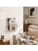 relaxdays 3 x Zeitschriftenhalter in Transparent - (B)48 x (H)14,5 x (T)5,5 cm