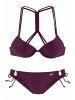 Buffalo Push-Up-Bikini in bordeaux