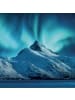 NOTIQUE Wandkalender 2027 6-sprachig in Aurora Borealis - 30 x 30 cm
