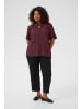 KAFFE curve Kurzarm-Bluse KClisana Regular fit in Fudge