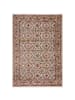 KADIMA DESIGN Teppich Kurzflor Herati Muster Persisch, Wohnzimmer in Multicolor-Rosa