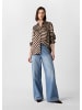 comma Bluse in 89A2_dunkelbraun