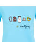 Almgwand T-Shirt Fischunkelalm in Hellblau