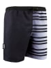 GUGGEN MOUNTAIN Badehose Black-White in Schwarz-Weiß