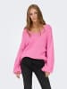 JDY Strickpullover in Super Pink