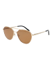 Serengeti Unisex Sonnenbrille Flieger Gold