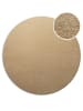 Homie Living Kurzflorteppich Montepulciano in sand beige