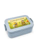 Mr. & Mrs. Panda MEPAL Bentobox Bienen Paar Design mit Spruch in Blau Pastell