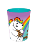 Geda Labels Kaffeebecher Pummeleinhorn Flauschig in Lila - 280ml