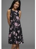 Kidsworld Jerseykleid in schwarz-geblümt-bedruckt