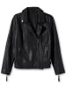 sheego Bikerjacke in schwarz