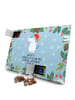 Mr. & Mrs. Panda Advents-Teekalender Einhorn Weihnachtsmann mit ... in Eisblau